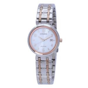EcoDrive Mother of Pearl Dial TwoTone Watch EW269684A