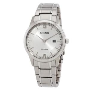 EcoDrive Silver Dial Watch AW178084A