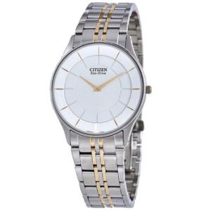 EcoDrive Stiletto White Dial Watch AR301456A