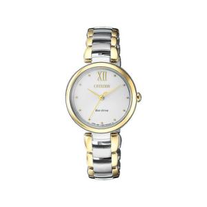 EcoDrive White Dial Watch EM053480A