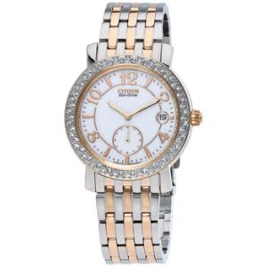 EcoDrive White Dial Watch EV101658A