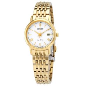 EcoDrive White Dial Watch EW158254A