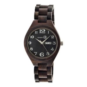 EcoFriendly Dark Brown Wood Sapwood Watch EW1602