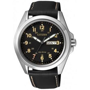 Eco Black Dial Watch AW005007E