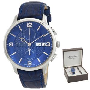 Edmond Chrono Automatic Chronograph Blue Dial Watch H1886CHATABU