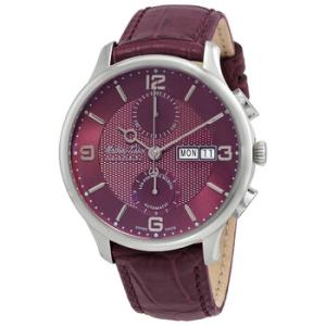 Edmond Chrono Automatic Chronograph Purple Dial Watch H1886CHATAR