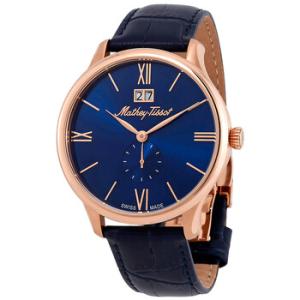 Edmond Quartz Blue Dial Watch H1886QPBU