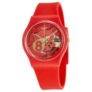 Eight for Luck Red Silicone Watch GR166