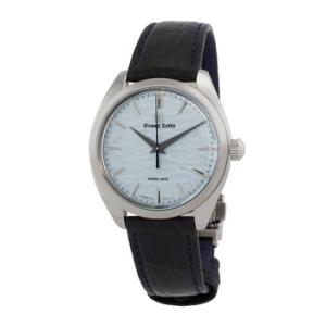 Elegance Spring Drive Omiwatari Hand Wind Blue Dial Watch SBGY007G