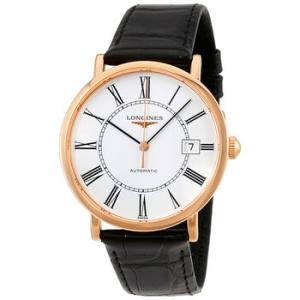 Elegant Automatic 18kt Rose Gold 37 mm Watch L4.787.8.11.0