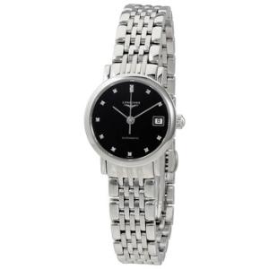 Elegant Automatic Diamond Black Dial Watch L43094576