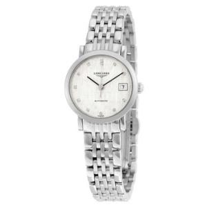 Elegant Automatic Silver Dial Diamond Watch L43094776