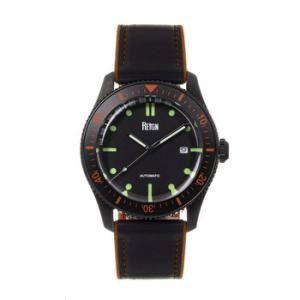 Elijah Automatic Black Dial Watch REIRN6505