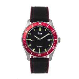 Elijah Black Dial Watch REIRN6504