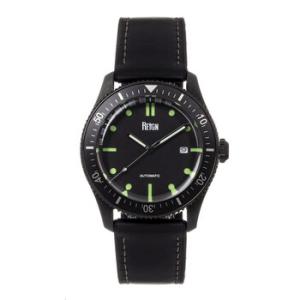 Elijah Black Dial Watch REIRN6506