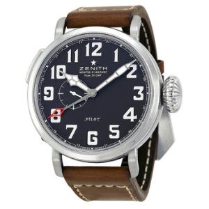 Elite Pilot Automatic Black Dial Watch 03.2430.69321.C723