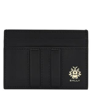 Embossed Logo Leather Card Case