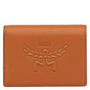Embossed Logo Leather Mini Himmel Snap Wallet