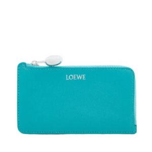Embossed Logo Pebble Coin Cardholder