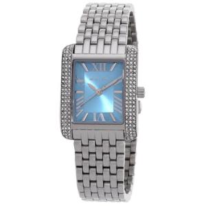 Emery Quartz Crystal Blue Dial Watch MK4829