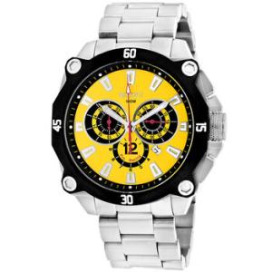 Enzo Chronograph Quartz Yellow Dial Watch RB71011