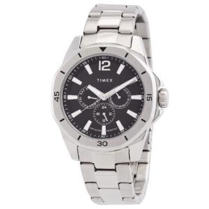Essex Multifunction Quartz Black Dial Watch TW2W79900
