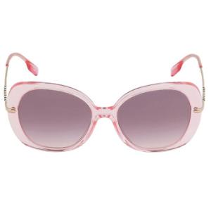 Eugenie Rose Gradient Butterfly Sunglasses BE4374 40245M