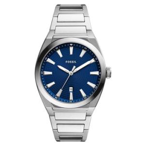 Everett Quartz Blue Dial Watch FS5822