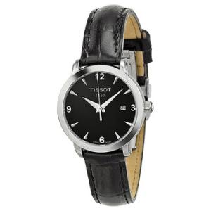Everytime Black Dial Watch T057.210.16.057.00