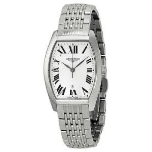 Evidenza Silver White Dial Stainless Steel Watch L21554716