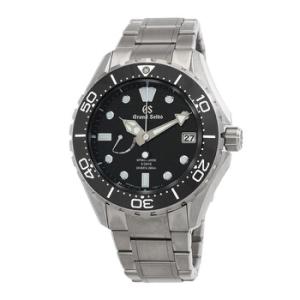 Evolution 9 Spring Drive 5 Automatic Black Dial Watch SLGA015G