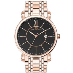 Expedition Black Dial Watch OC4985