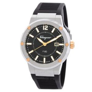 F80 Quartz Black Dial Watch SFHY00120