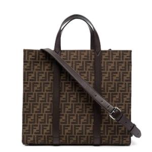 FF Jacquard Shopper Tote Bag