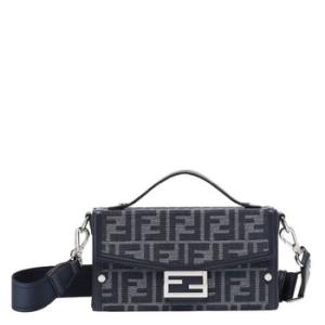 FF Jacquard Soft Trunk Baguette Bag
