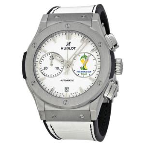 FIFA World Cup Brasil Automatic White Dial White Leather Watch 521NX2010LRWCW14