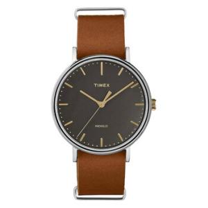Fairfield Quartz Black Dial Watch TW2P97900