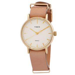 Fairfield Quartz White Dial Watch TW2P98400