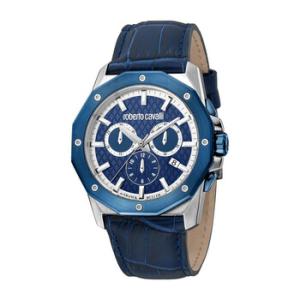 Fashion Watch Chronograph Quartz Blue Dial Watch RV1G170L0031