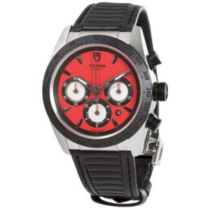 Fastrider Chronograph Automatic Red Dial Watch 42010N0006