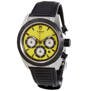 Fastrider Chronograph Automatic Yellow Dial Watch 42010N0002