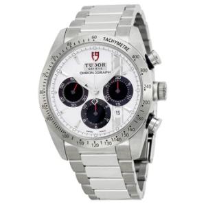 Fastrider Chronograph White Dial Stainless Steel Watch 42000WSSS