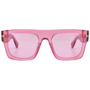 Fausto Pink Browline Sunglasses FT0711 75S
