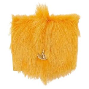 Faux Fur Chess Leather Wallet