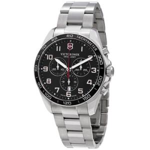 Fieldforce Chronograph Quartz Black Dial Watch