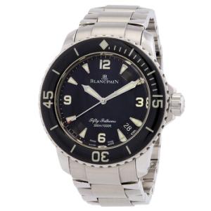 Fifty Fathoms Automatic Black Dial Watch 5015113071S