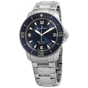Fifty Fathoms Automatic Blue Dial Watch 5015 12B40