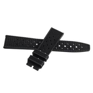 Fifty Fathoms Barakuda 20mm x 18mm Black Rubber Band