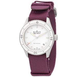 Fifty Fathoms Bathyscaphe Automatic White Dial Watch 51001127NAVA