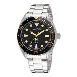 Finn World Quartz Black Dial Watch NAPFWS223